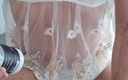 Dragon trainer: Crossdresser Stripteases White Lingerie 2