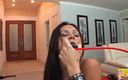 Naughty Lesbian Girls: Angela stone menggunakan strap-on hardcore untuk ngentot habis-habisan sama temannya...