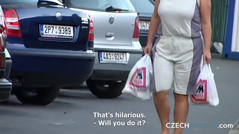 Czech Jacker: Czech Jacker 15: Cheeky Journey Home - Her Outfit Turned Heads