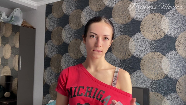 Princess Monica: Фетиш в дайвинге в маске