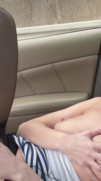 Maya Bee and Aurora Squirting Pissing Farting in My Car