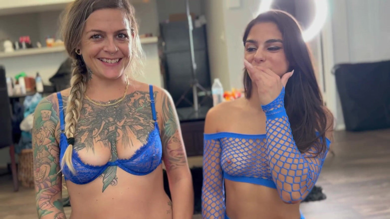 Island Boy Vids: Fetiș - Gagici Summer Raez și Misty Addams - la dublu