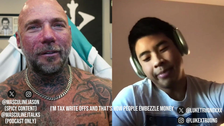 Raw and Uncensored with Masculine Jason: Porn Star Confessions - Luke Truong (ตอนที่ 181)