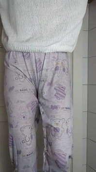 Triple Shame! Asian Teen 3x Desperate to Pee Pants Wetting - Serial Toilet Denial Leaves Pajama, Yoga Leggings & Shorts Soaked