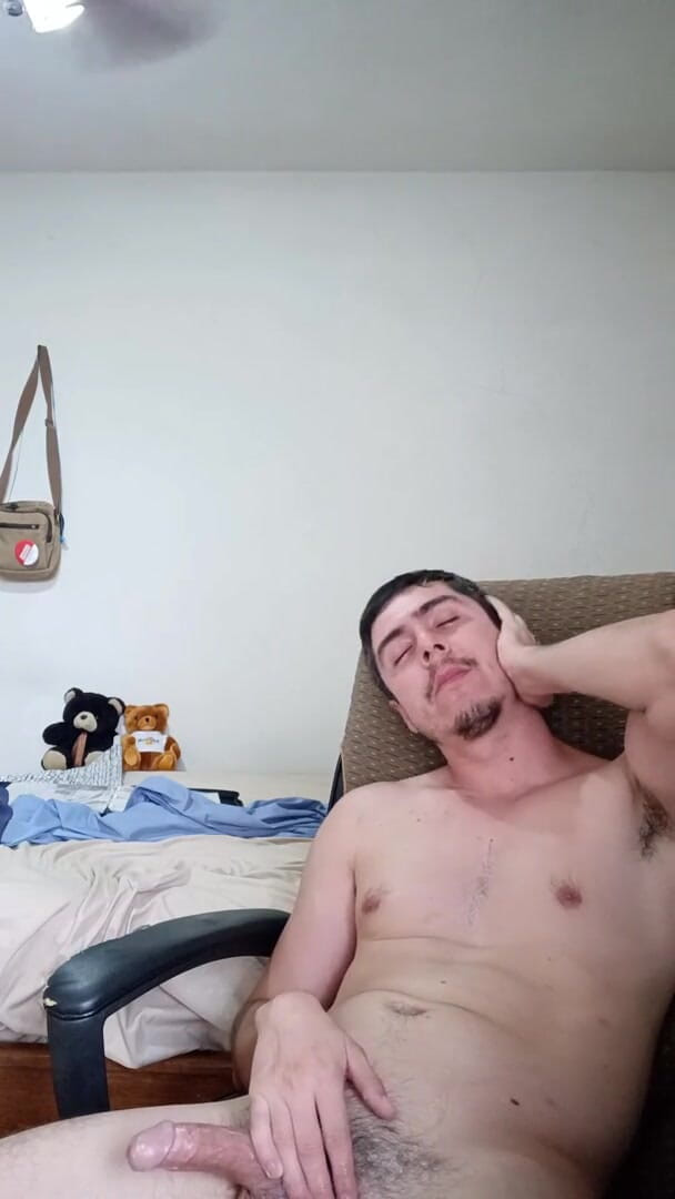 Tabasco Jake: Un tip frumos care se joacă cu pula și spermă