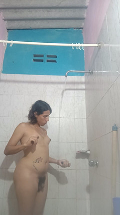 Femboy from Colombia: Banyoda Yalnız Olduğumuz Bu Anı Keyif Almamız T