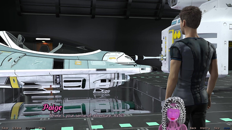 AVN Teller: 우주에 좌초 - 핫한 푸른 머리 밀프 따먹기 계획