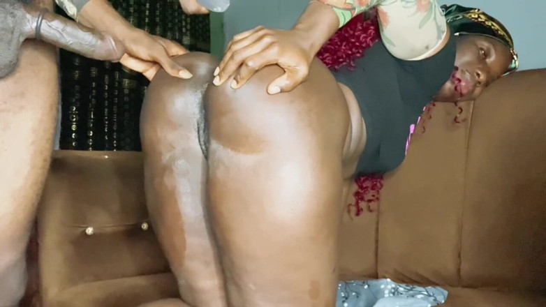Nastyblackmama: POV: Jak mój cukrowy tata głęboko gardło mnie przed waleniem...