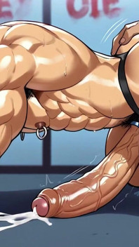 Zakar besar mengongkek gay dengan pancutan mani