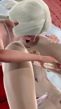 L'intenso analingus dalla ragazza di chrismas elf mi rende così difficile esplodere animazione 3d