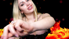 Goddess Misha Goldy: 3dio ASMR! ¡Serás consumida por adicción a mí y me amarás!...