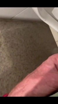 Free Punlic Urinal Piss by Request. Enjoy Seeing a Stepdaddy Piss in Public