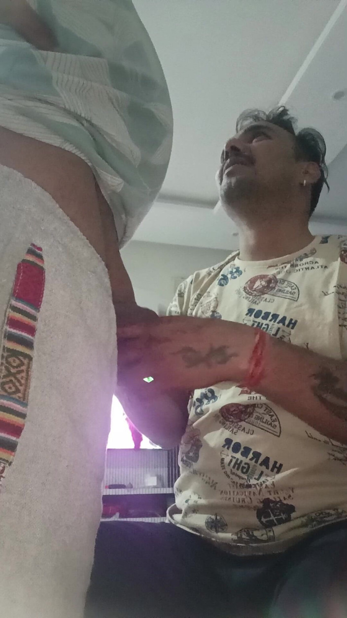 Rajasthani-old-lover: Desi man gode del sesso con il vicino patrigno e...