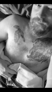 Monochrome Monday Morning Come back to bed 