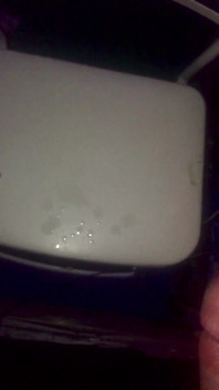 Kinkkire Shoots Big Load Onto White Chair