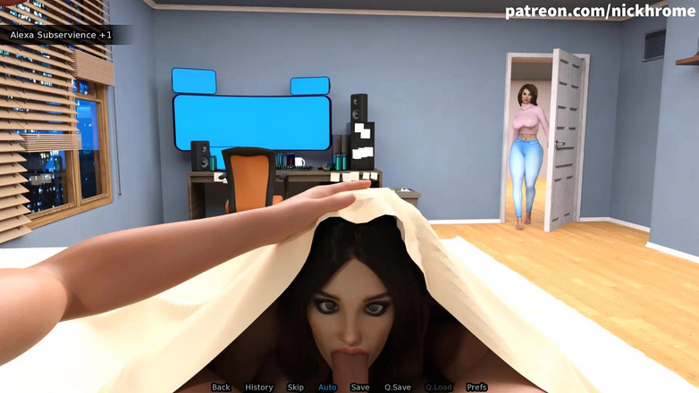 Visual Novels: SexBot 8 - kamarád mé macechy saje ptáka