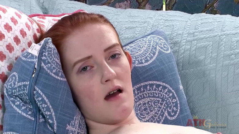 ATK Fans (Solo): Redhead teen with small tits Krystal Orchid masturbates