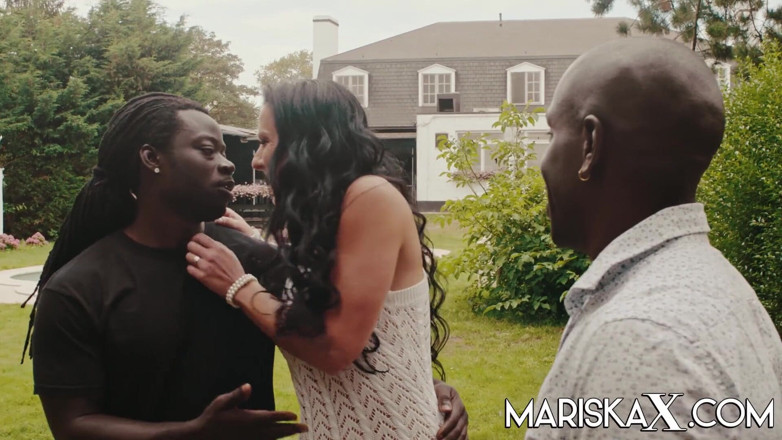 Mariska x: MARISKAX Texas Patti doppelt von zwei BBCs gestopft