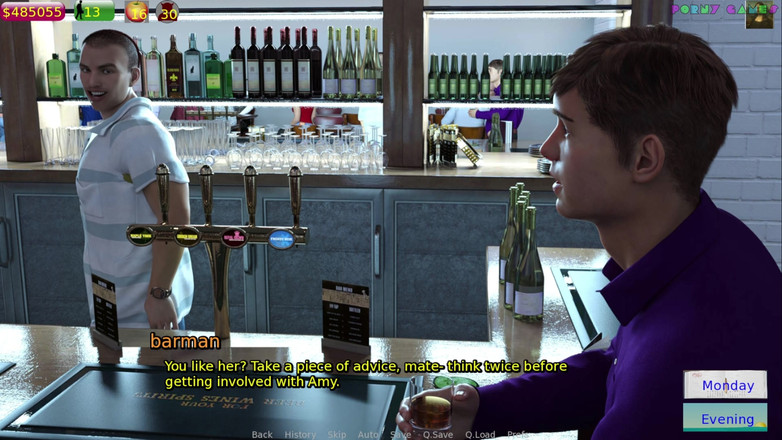 Porny Games: Аліса в країні чудес від повільних ігор - пригода в стриптиз-клубі, неслухняний чоловік 6