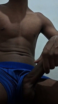 Gifted Brazilian Brunette Masturbating Hot