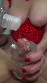 Bolsillo fleshlite acariciando y caliente esposa follando - 4k