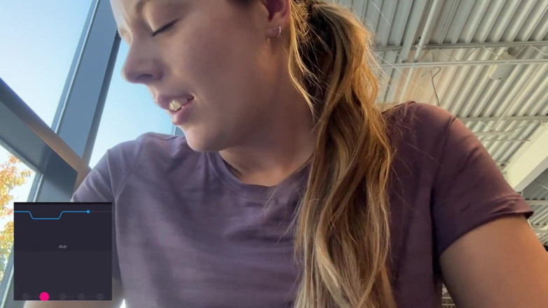 Nadia Foxx: Nadia Foxx Lush! Spor salonuna ve bir sürüş omg merdiven...