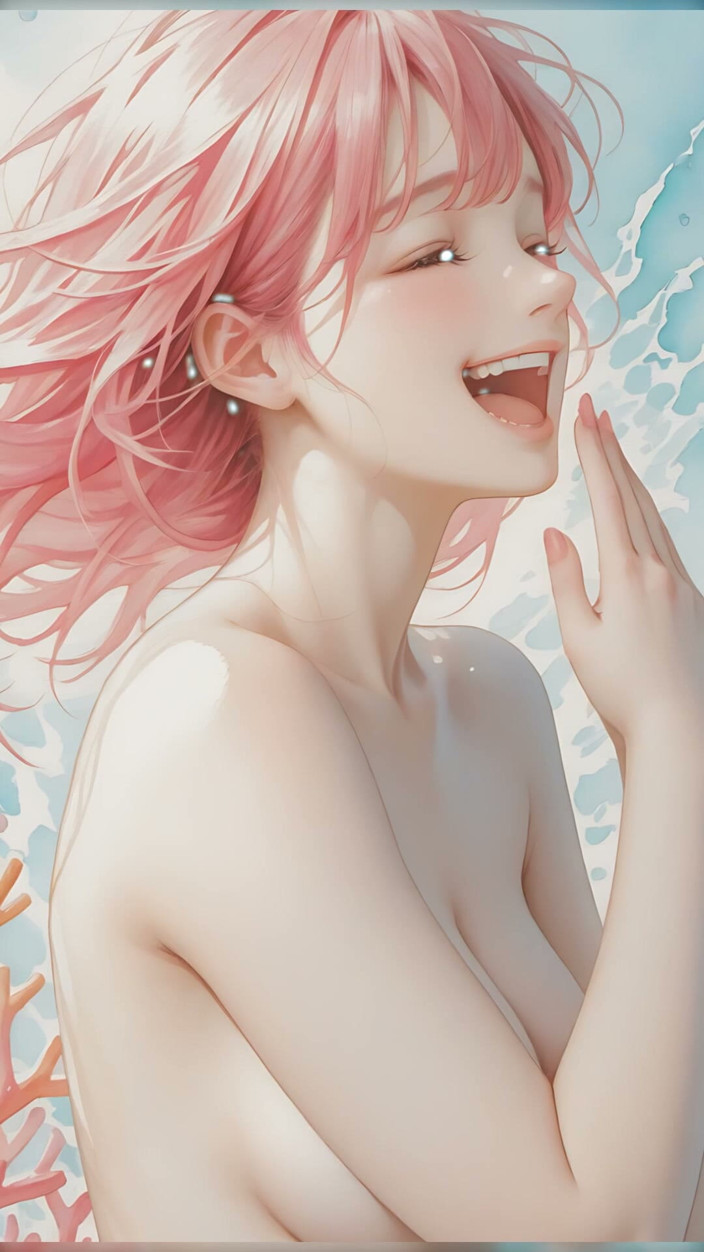 LustRender: หัวเราะเปลือยสุดเสียวใน Sunny Splashes