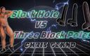 Bamaboi Chris XXX: ブラックホール対三つの黒極肛門トレーニング