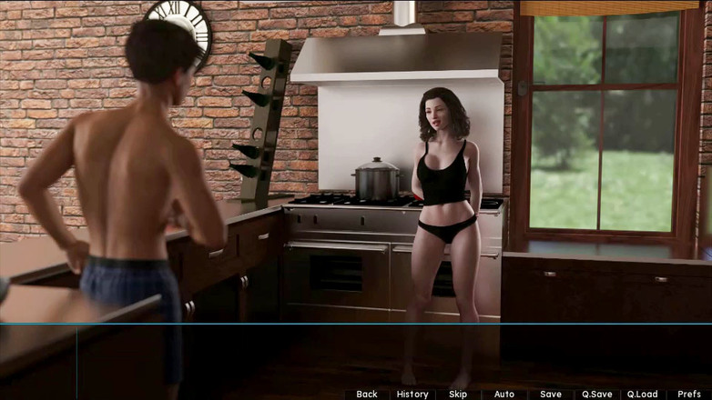 Visual Novels: 여름 향기 5부(여자친구 루트)