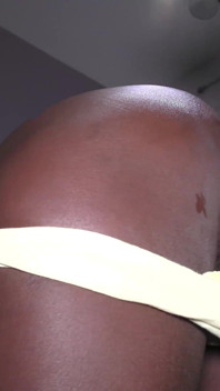 Pumping an Ebony Teen Pussy with My Big Hard Cock Until I Jerk