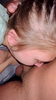 Sneaky Link with a White Slut Who Gags and Slurps BBC (full on of - Lululemons000)