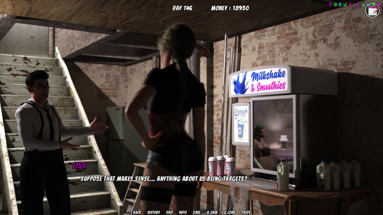 Porny Games: Ліза Тотальний розслідування! від dragofinder studio - тато стає сміливішим з кожним днем 36