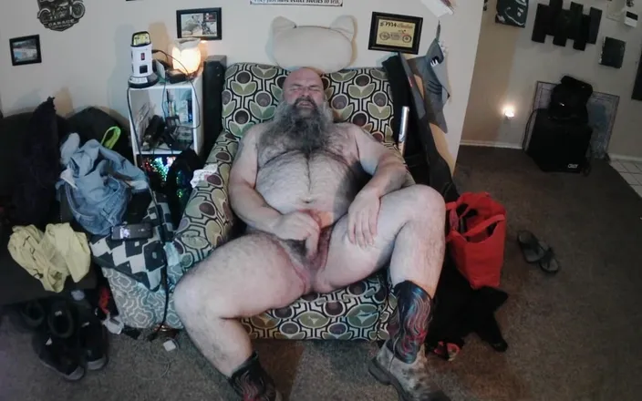 Monk3yMing0: Furry Bear Monk3yming0 with My Thick Legs Spread