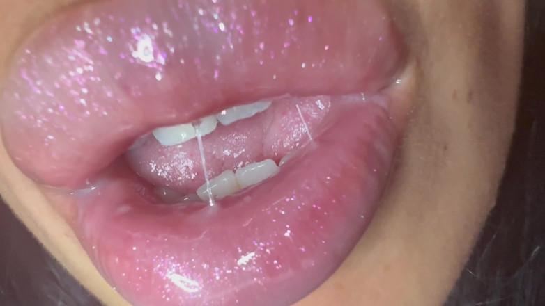 Asmr_mouth: jab main chunban karta hoon to Lipgloss ka loot