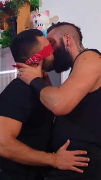 Blindfolded Toyboy - Charlie Ferreira Gets Punished by Bearded Master