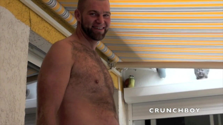 Crunch Boy: Beruang berbulu seksi dikongkek Arab dengan zakar besar Amazint