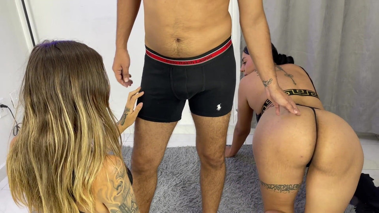 MelaniRincon: Gyminstructeur met een grote penis neukt mijn schoonzus Mollysmith en...