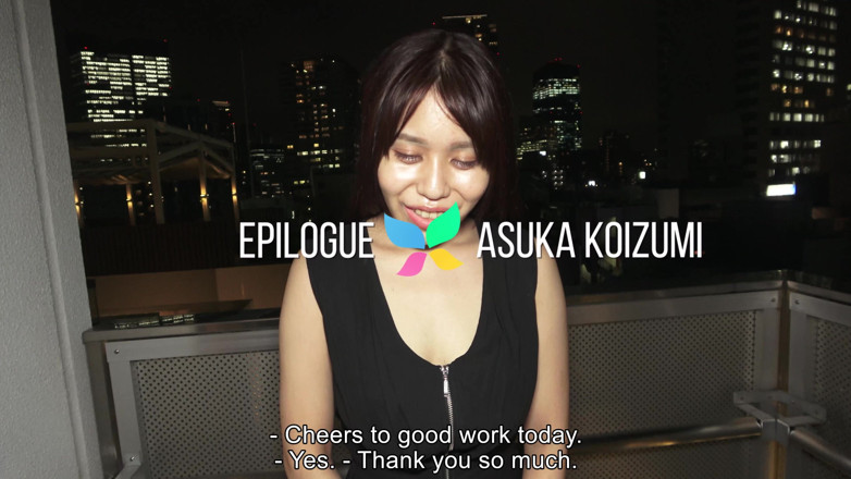 Tenshigao: Asuka Koizumi Fucks Three Men on Tenshigao’s First Orgy Scene