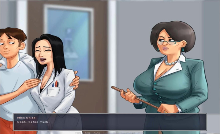 Hentai World: Kisah musim panas - guru sains dan sabuk memeknya