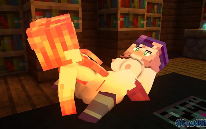 VideoGamesR34: Steinpapier-schere! Minecraft lesbische porno-animation
