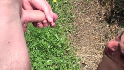 Crunch Boy: Nick fucked by straight worker in exhib wineyards