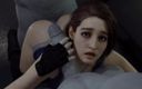 Velvixian 3D: Jill valentine double - montata da una squadra di zombie