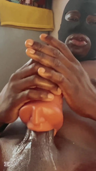 Taking It All on That Throat Toy