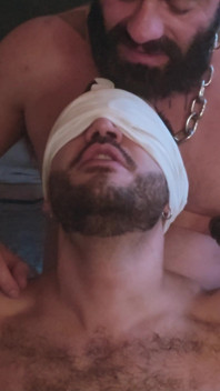 Gagging & Training My Hairy Sub's Throat