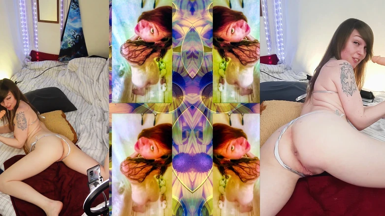 GamerGirlRoxy: Sucking and Fucking a Squirting Dildo Messy Fun