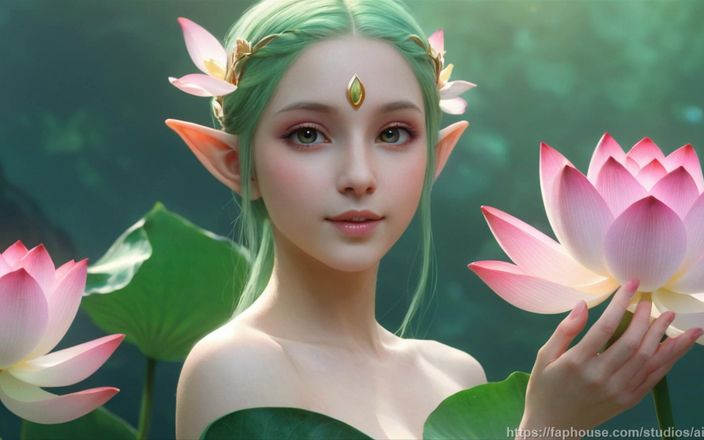 AI Girls: 20 images époustouflantes de filles elfes nues