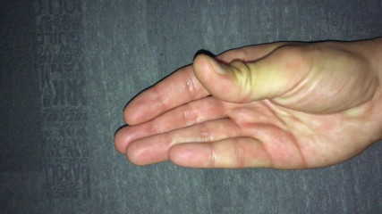 Idmir Sugary: Hands Close up, Palms Close up, Cumshot on Both Hands