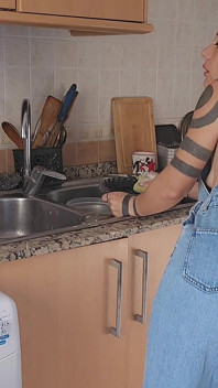 Peidando de jeans