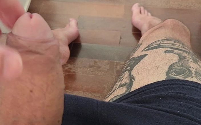 Lkdick8: Předvádím můj velký péro a tetování - Líbí se mi U?