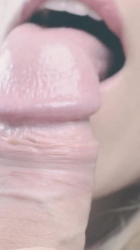 Close up blowjob